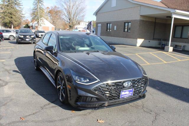 used 2021 Hyundai Sonata car, priced at $22,497