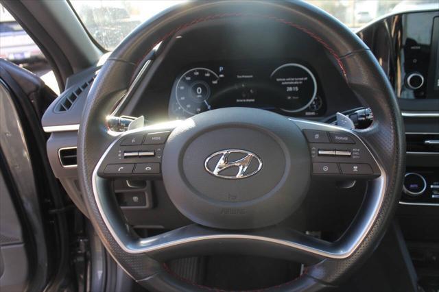 used 2021 Hyundai Sonata car, priced at $22,497