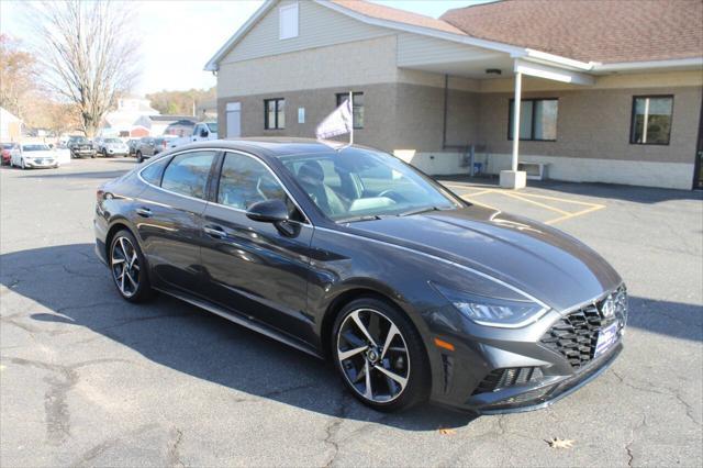 used 2021 Hyundai Sonata car, priced at $22,497