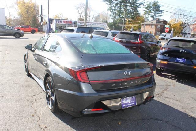 used 2021 Hyundai Sonata car, priced at $22,497