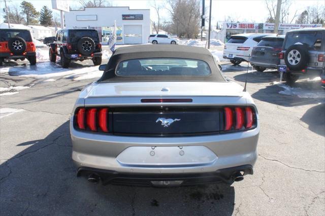 used 2021 Ford Mustang car, priced at $21,497