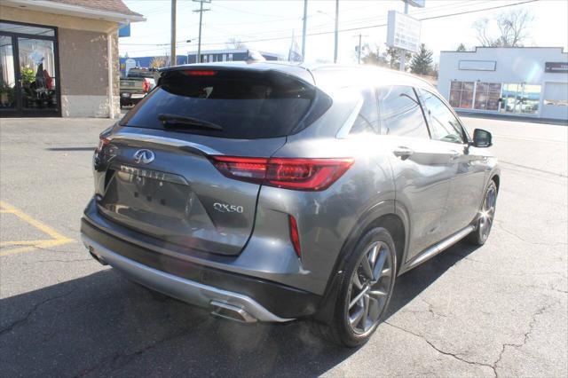 used 2021 INFINITI QX50 car, priced at $30,997