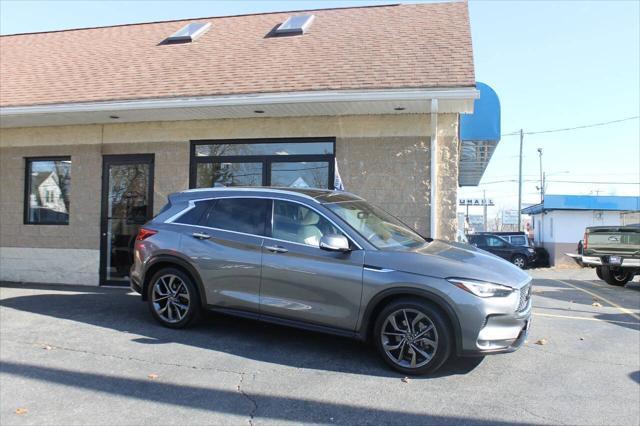 used 2021 INFINITI QX50 car, priced at $30,997