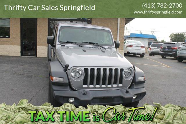 used 2020 Jeep Wrangler Unlimited car, priced at $27,497