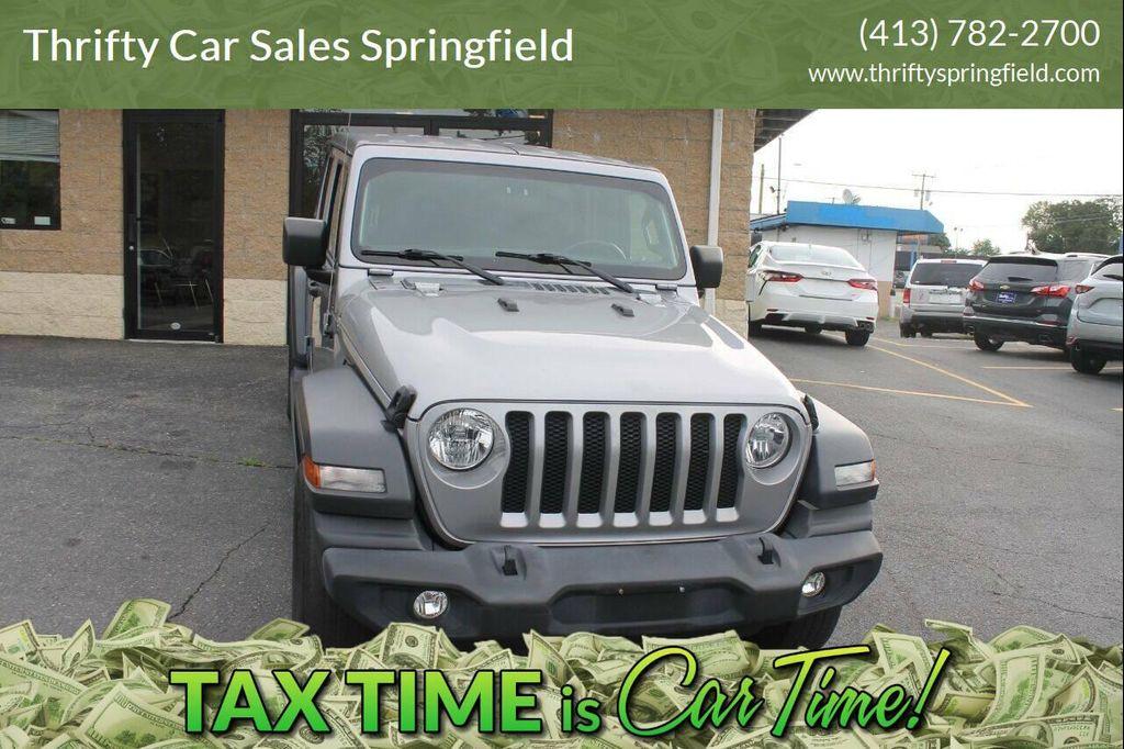 used 2020 Jeep Wrangler Unlimited car, priced at $26,497