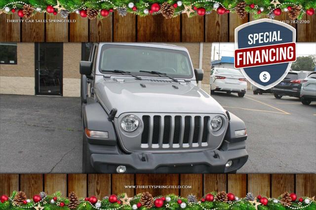 used 2020 Jeep Wrangler Unlimited car, priced at $27,497