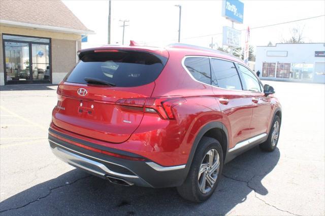 used 2022 Hyundai Santa Fe car, priced at $23,497