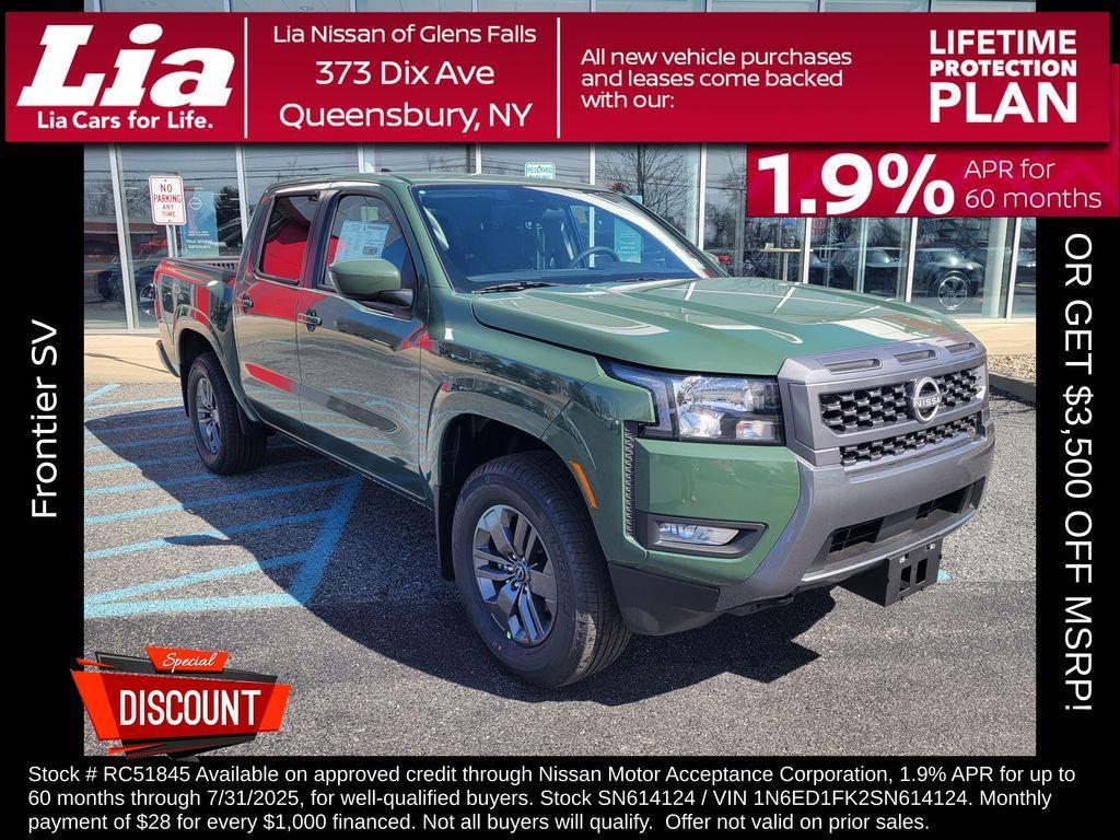 new 2025 Nissan Frontier car, priced at $40,175