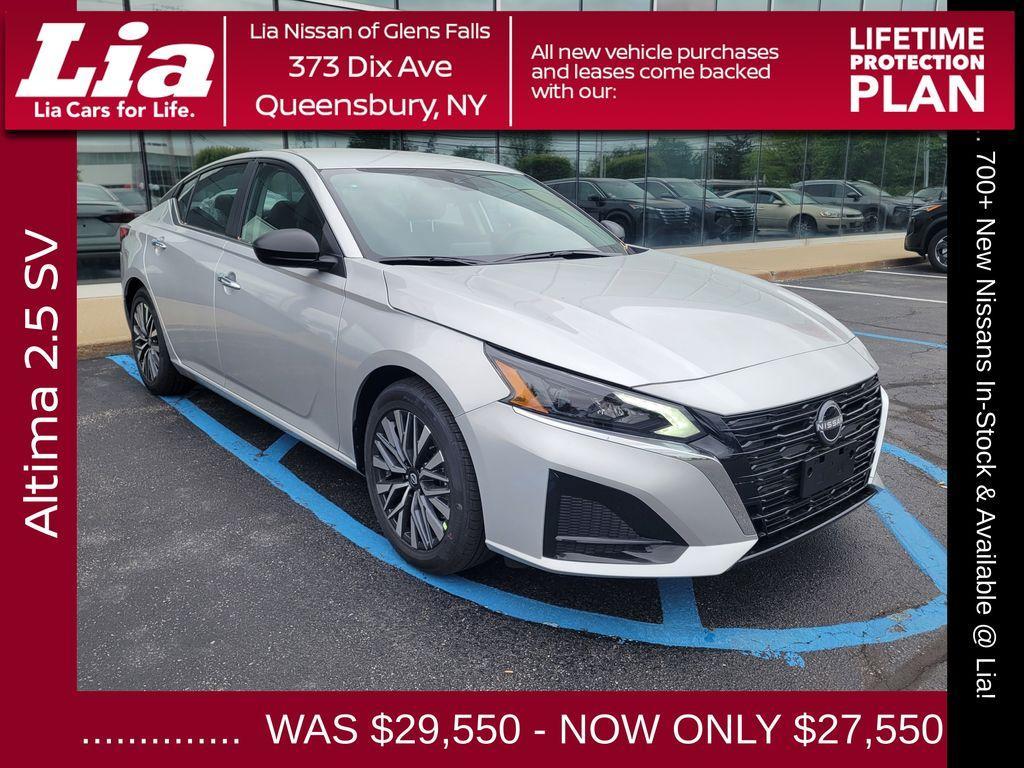 new 2025 Nissan Altima car, priced at $27,550