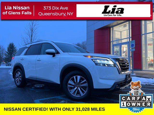 used 2022 Nissan Pathfinder car, priced at $29,199