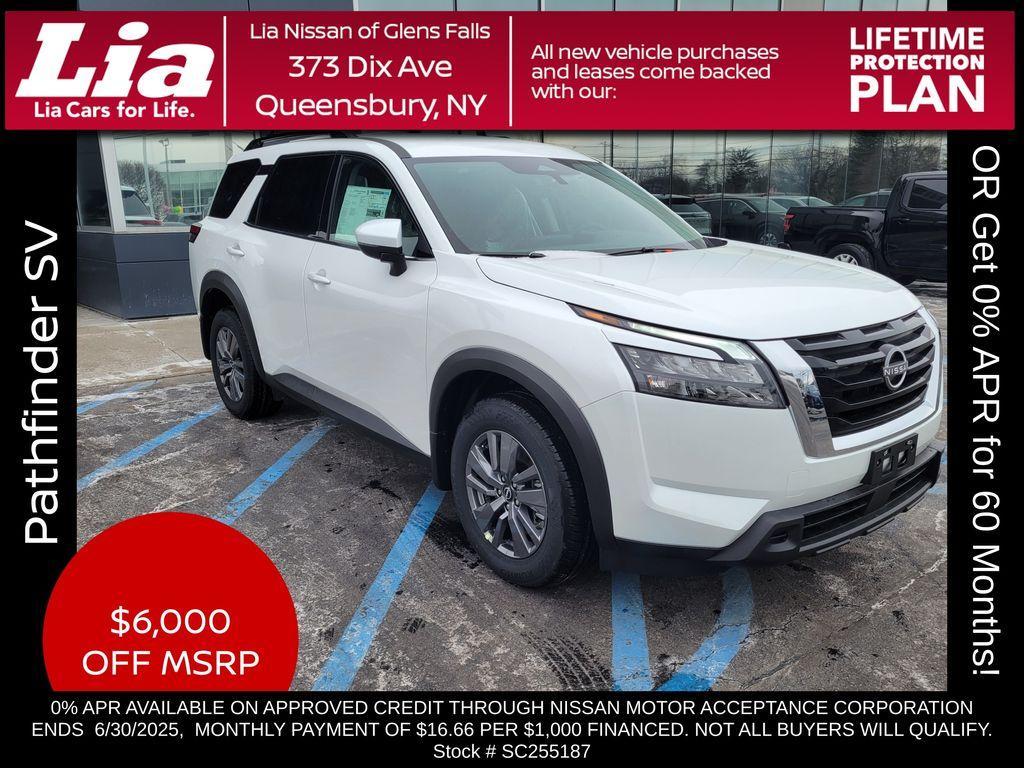 new 2025 Nissan Pathfinder car, priced at $39,225