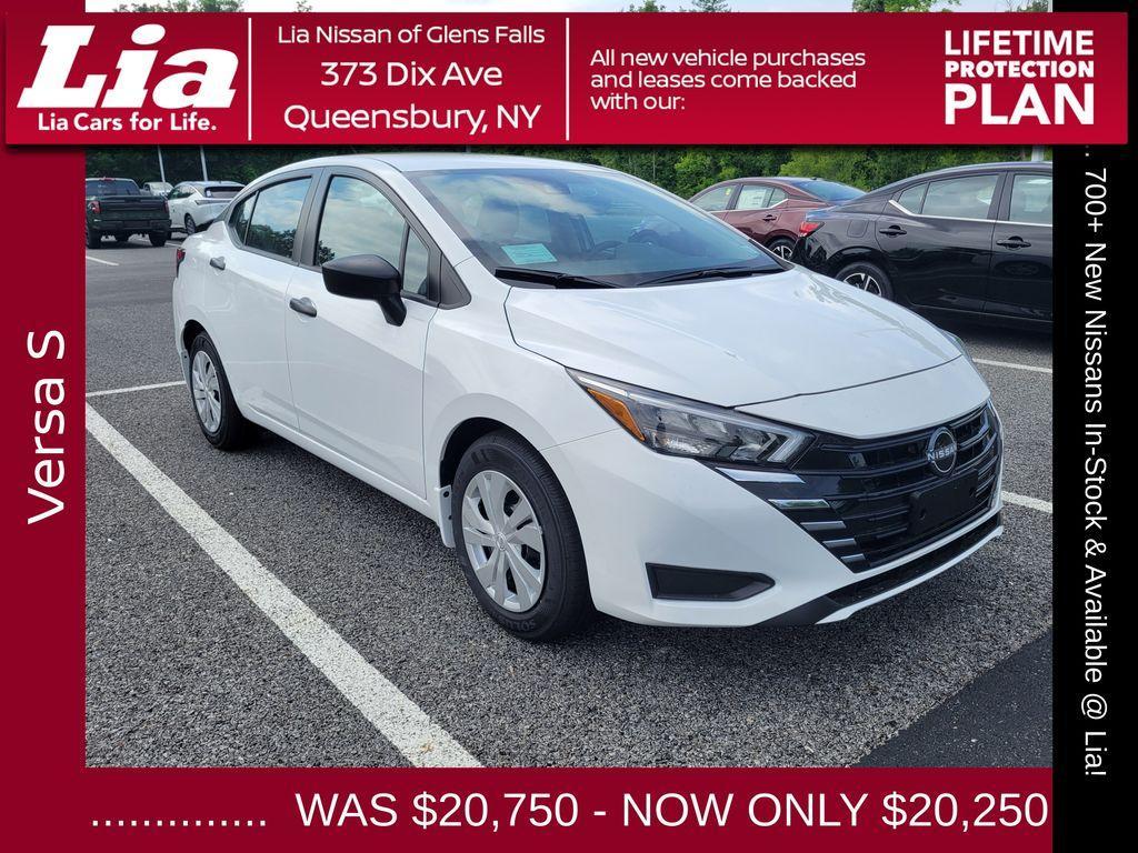 new 2025 Nissan Versa car, priced at $20,250