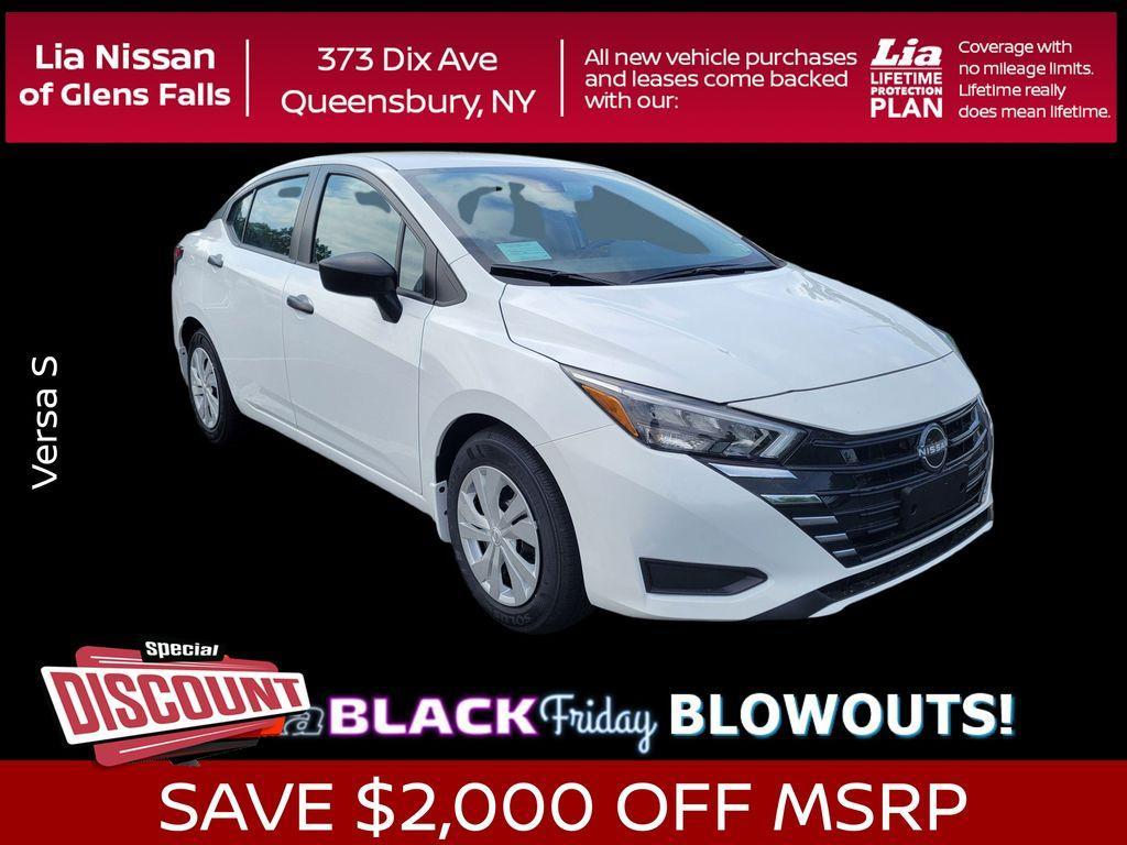 new 2025 Nissan Versa car, priced at $18,750