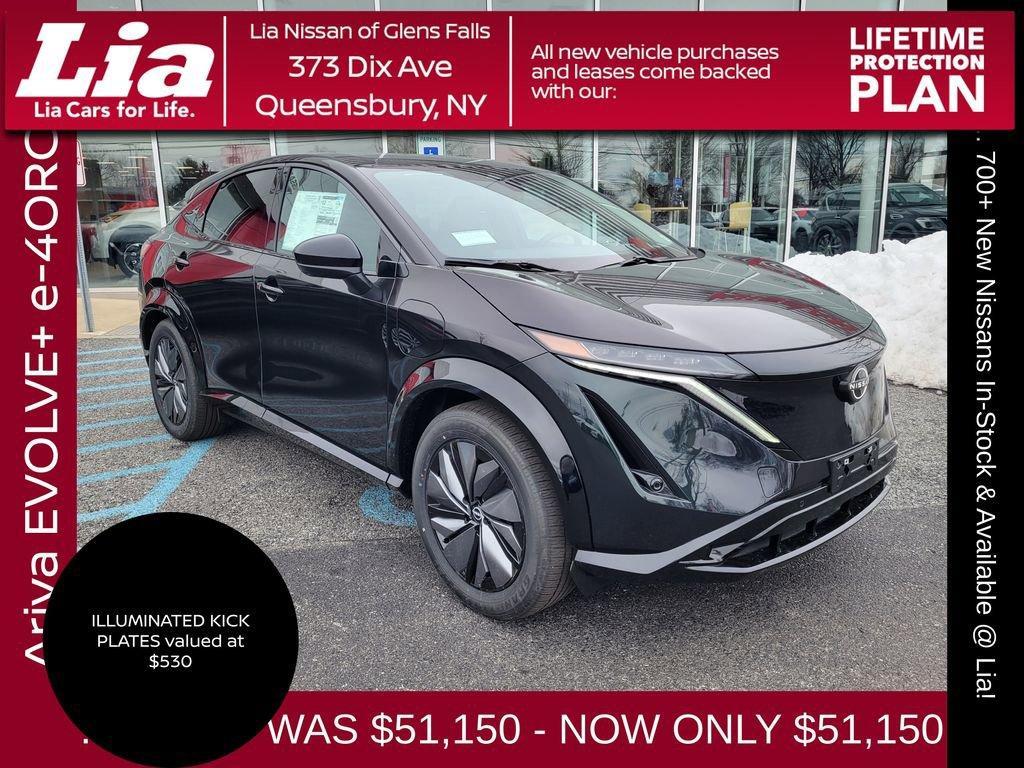 new 2025 Nissan ARIYA car, priced at $51,150