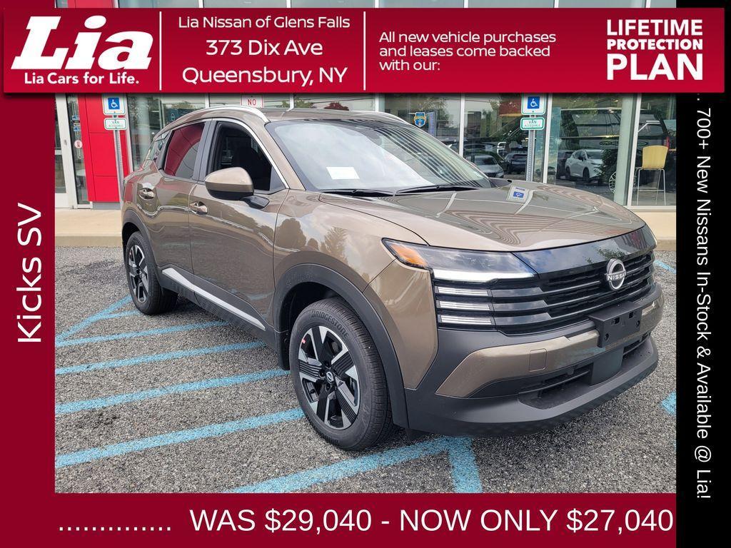 new 2025 Nissan Kicks car, priced at $27,040