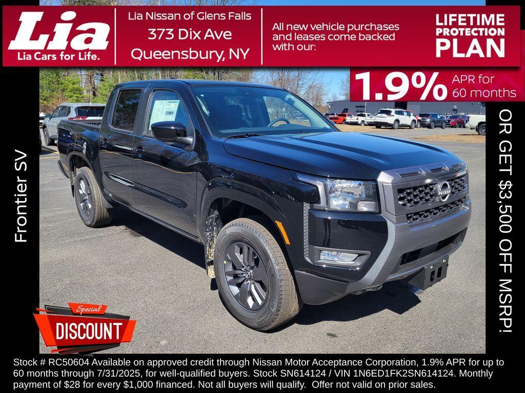 new 2025 Nissan Frontier car, priced at $39,725