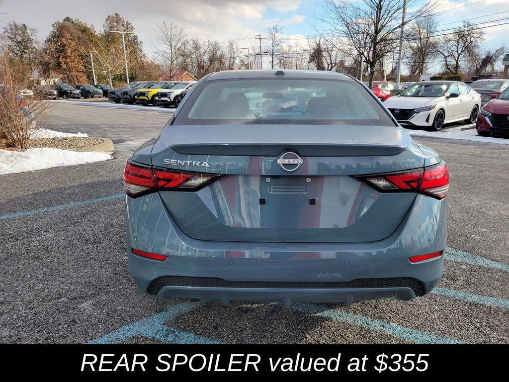 new 2025 Nissan Sentra car, priced at $25,575