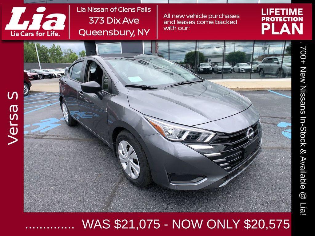 new 2025 Nissan Versa car, priced at $20,575