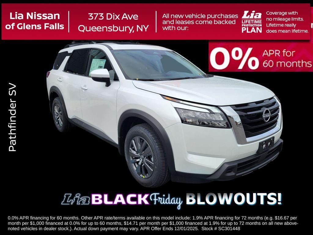 new 2025 Nissan Pathfinder car, priced at $37,340