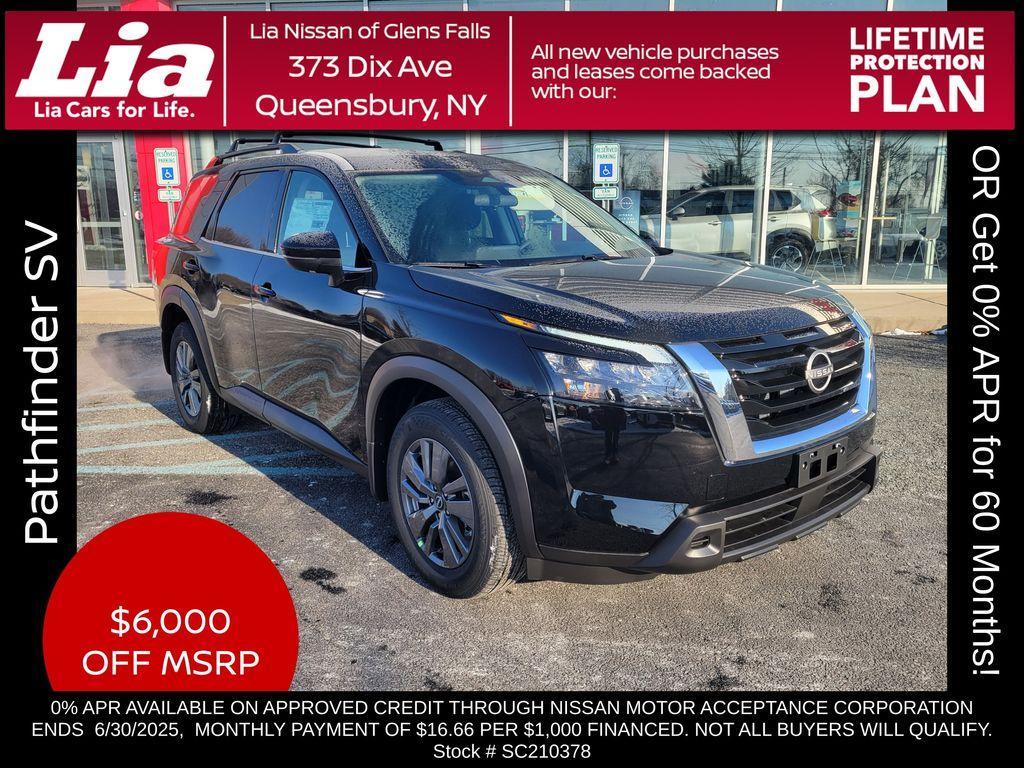 new 2025 Nissan Pathfinder car, priced at $38,910