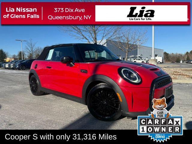 used 2022 MINI Convertible car, priced at $26,999