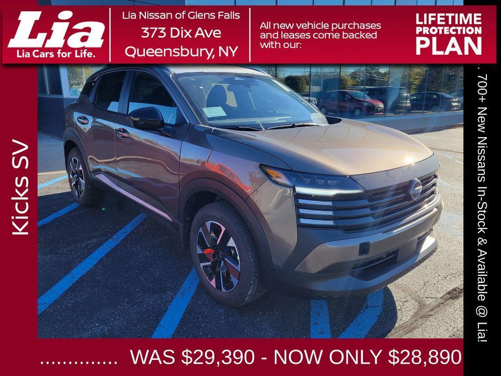 new 2026 Nissan Kicks car, priced at $28,890