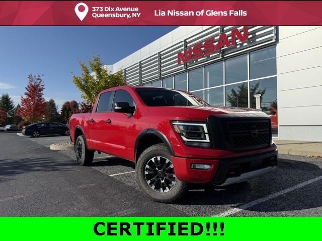 used 2022 Nissan Titan car, priced at $34,899