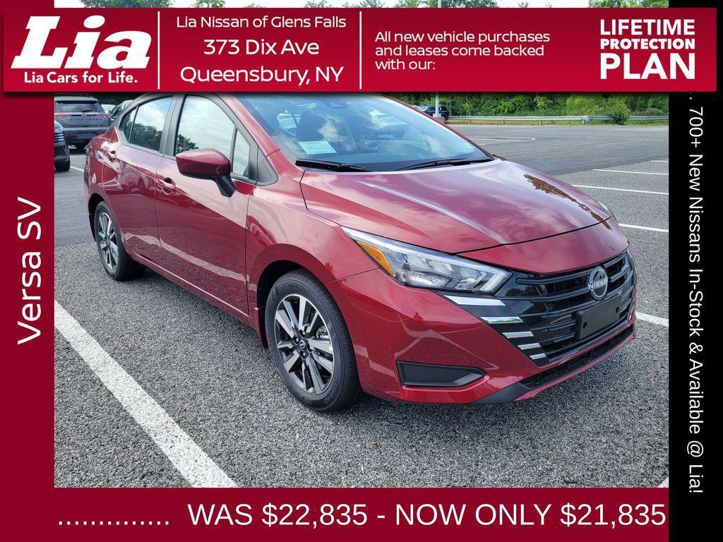 new 2025 Nissan Versa car, priced at $21,835