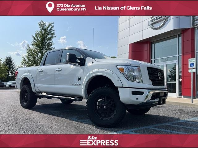 used 2021 Nissan Titan car, priced at $53,049