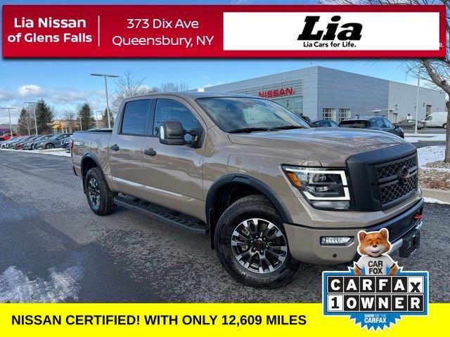 used 2023 Nissan Titan car, priced at $46,999