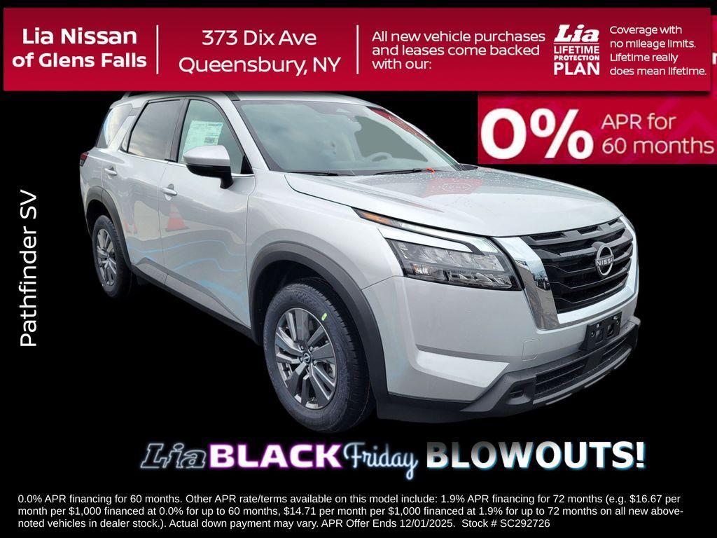 new 2025 Nissan Pathfinder car, priced at $34,925