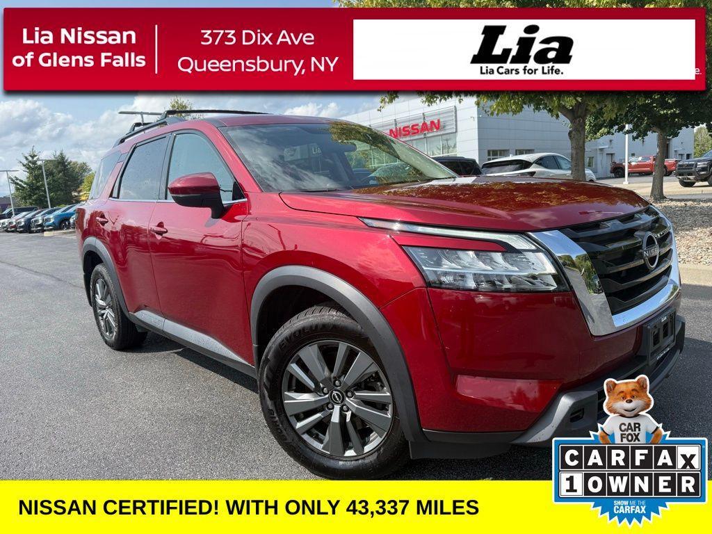 used 2022 Nissan Pathfinder car, priced at $28,942