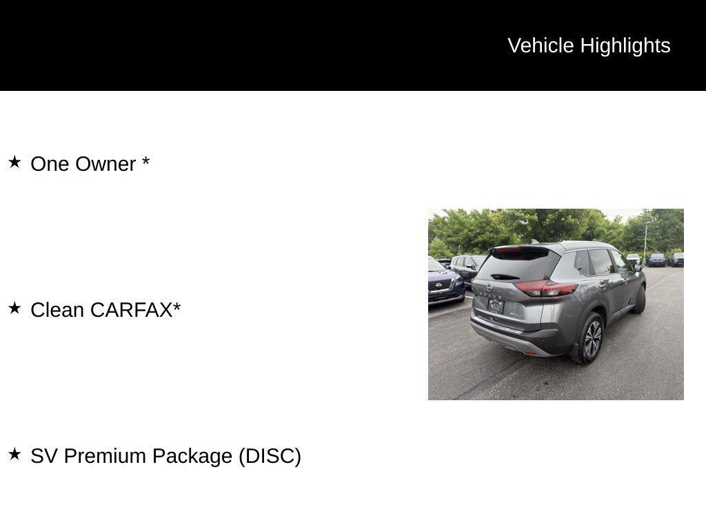 used 2023 Nissan Rogue car, priced at $24,942