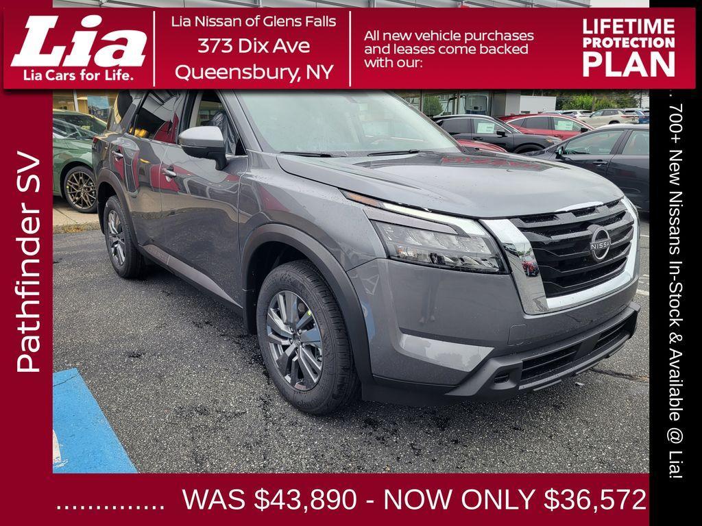 new 2025 Nissan Pathfinder car, priced at $36,572