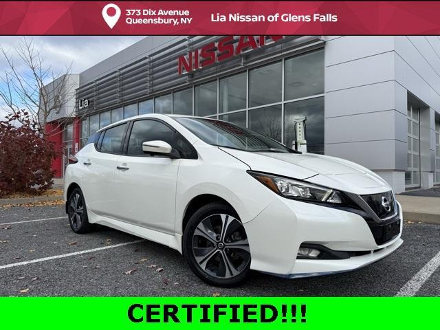 used 2021 Nissan Leaf car, priced at $19,499