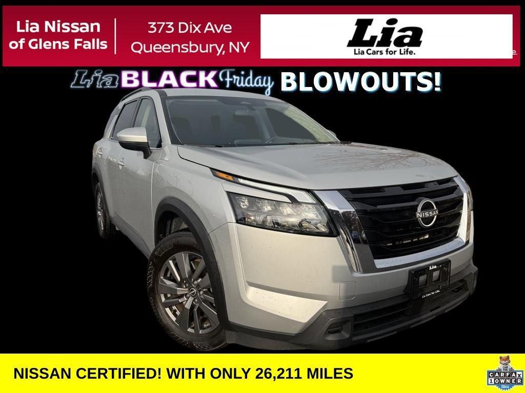 used 2024 Nissan Pathfinder car, priced at $31,942