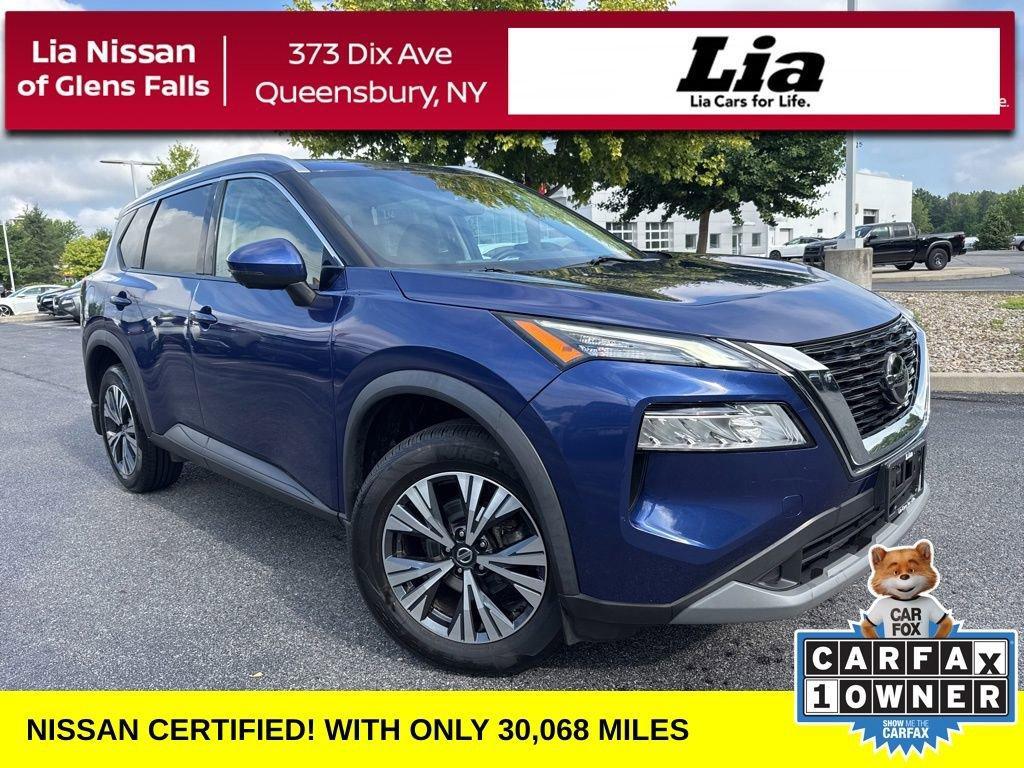 used 2021 Nissan Rogue car, priced at $23,342