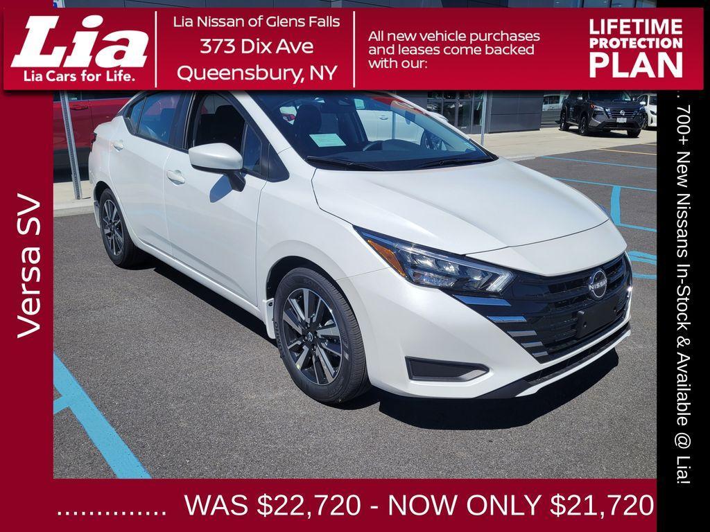 new 2025 Nissan Versa car, priced at $21,720