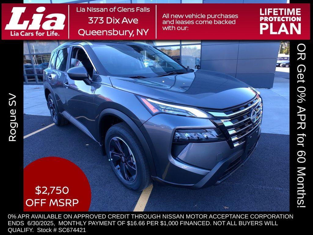 new 2025 Nissan Rogue car, priced at $33,890