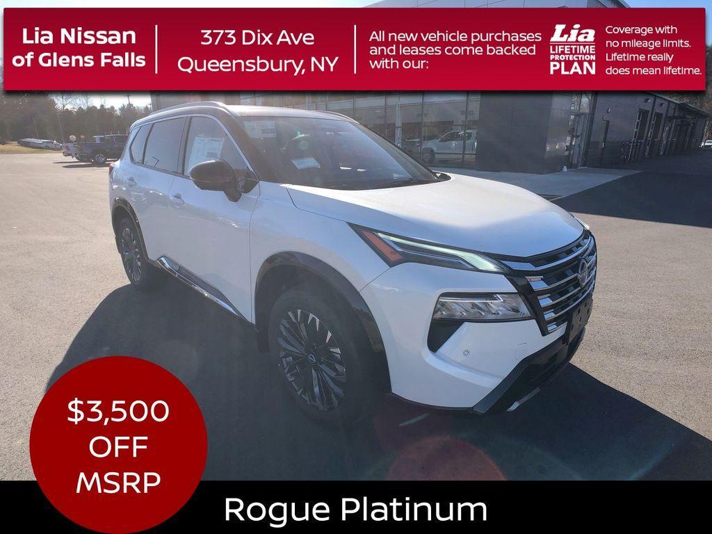 new 2025 Nissan Rogue car, priced at $44,885