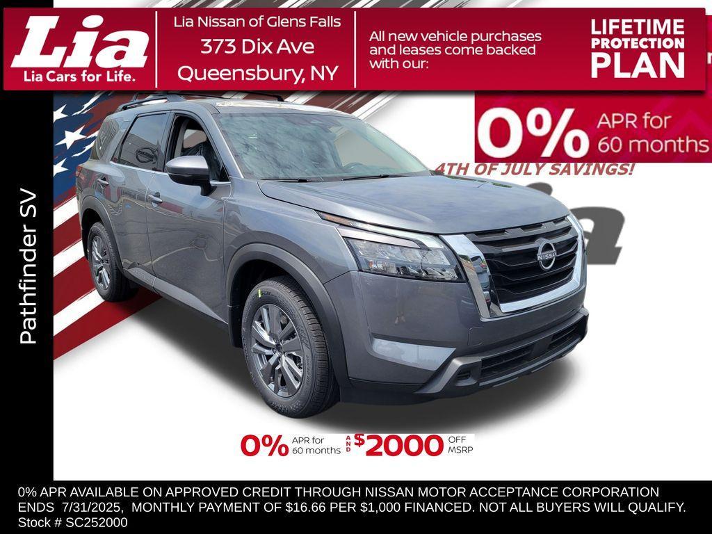 new 2025 Nissan Pathfinder car, priced at $43,775