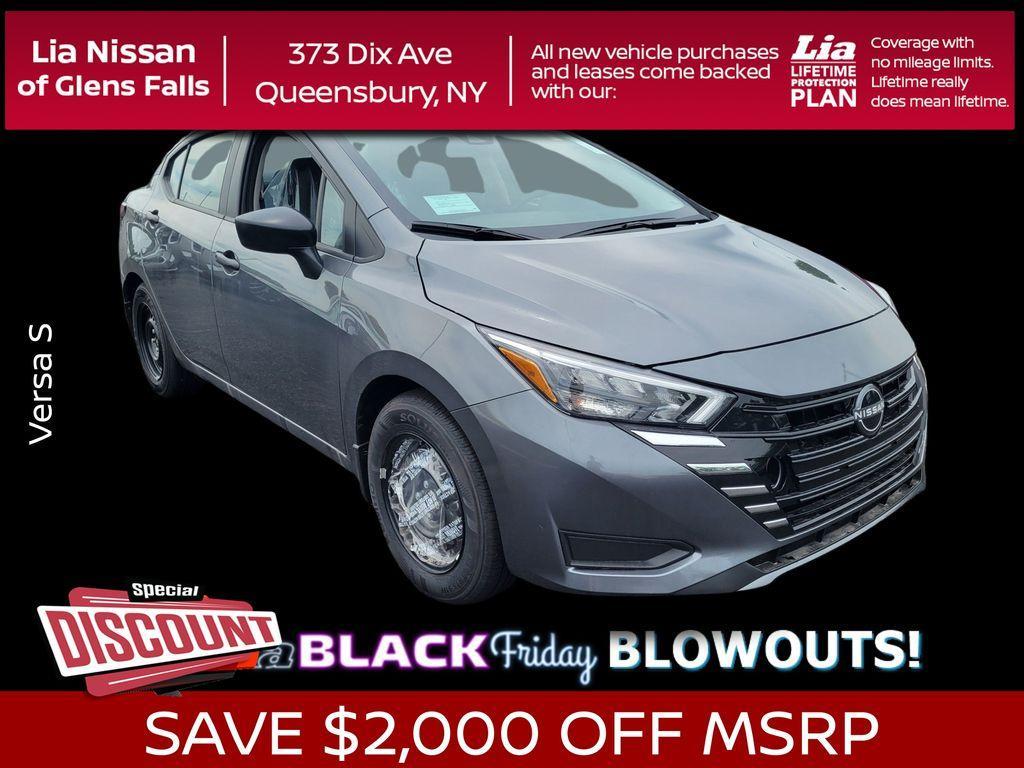 new 2025 Nissan Versa car, priced at $18,750