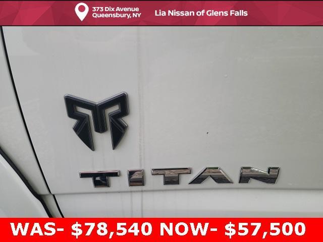 new 2023 Nissan Titan car, priced at $57,500