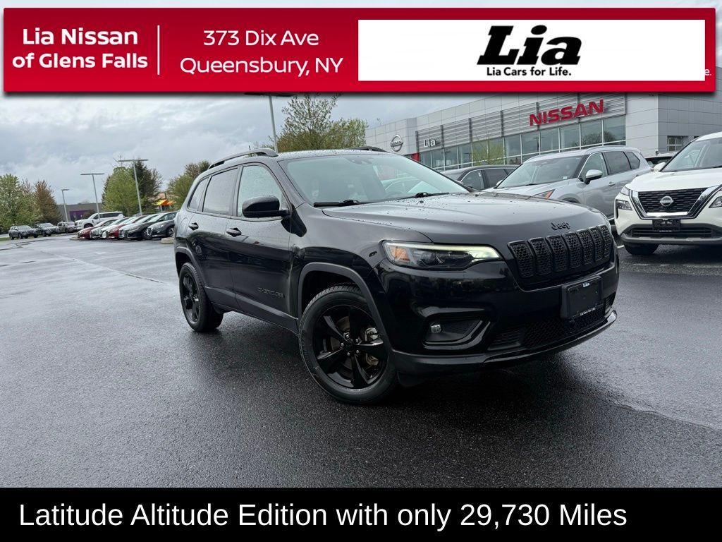 used 2021 Jeep Cherokee car, priced at $22,142