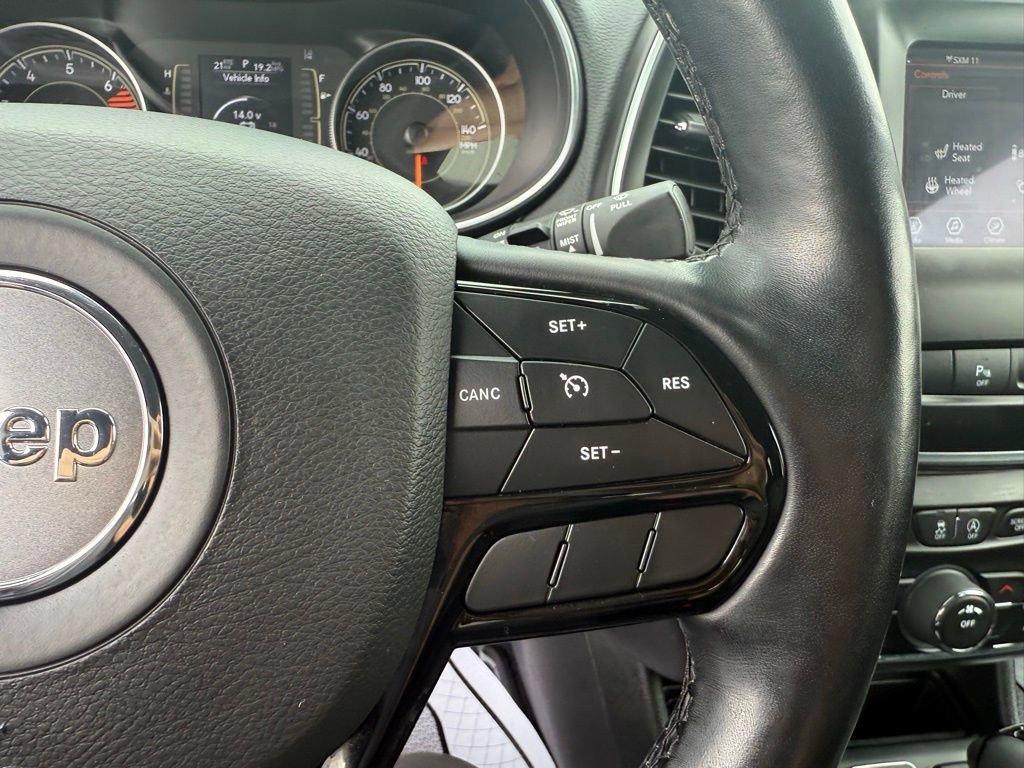 used 2021 Jeep Cherokee car, priced at $22,942