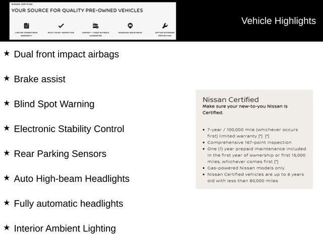 used 2022 Nissan Kicks car, priced at $18,372