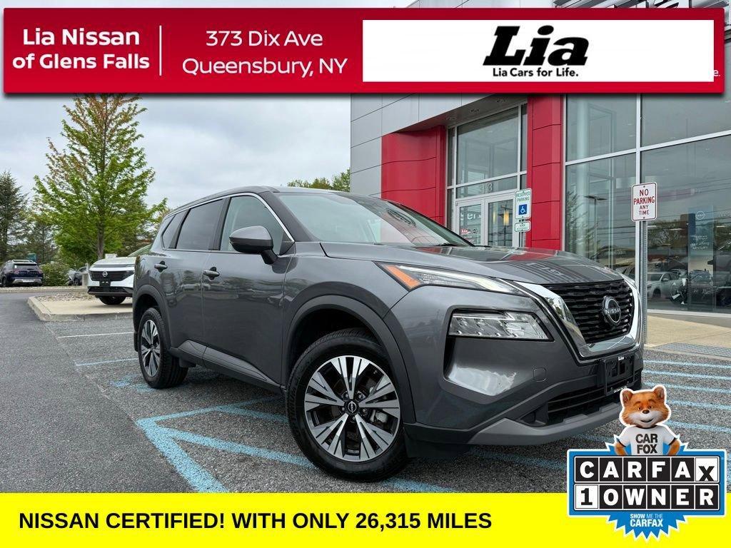 used 2022 Nissan Rogue car, priced at $25,242