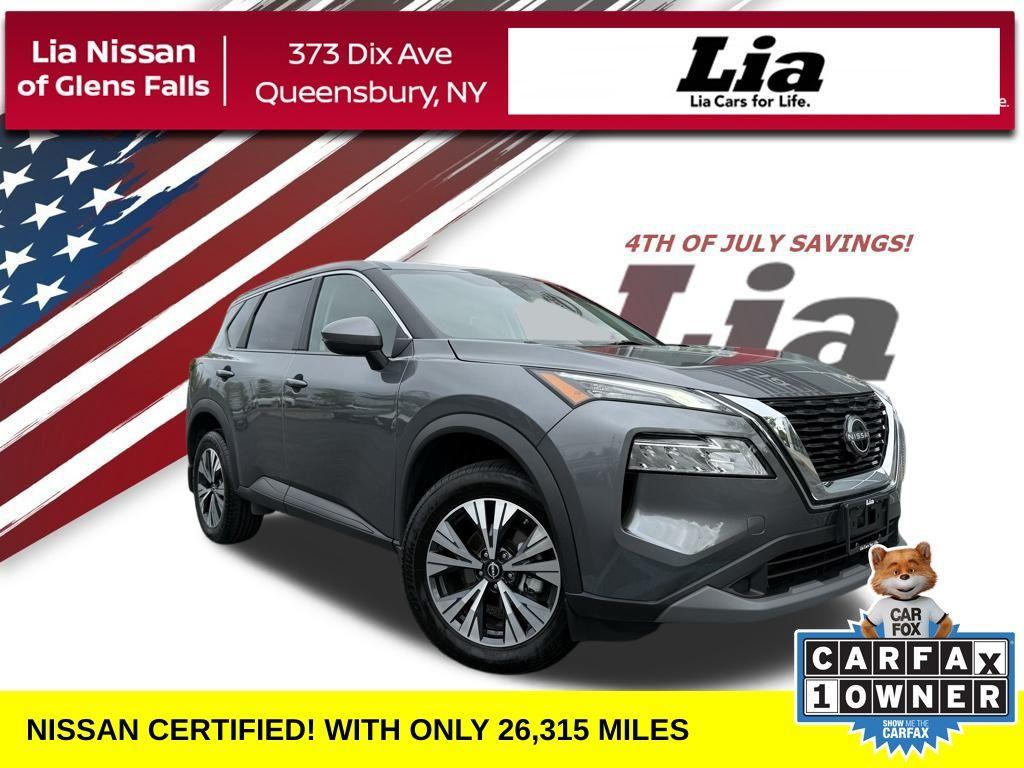 used 2022 Nissan Rogue car, priced at $24,542