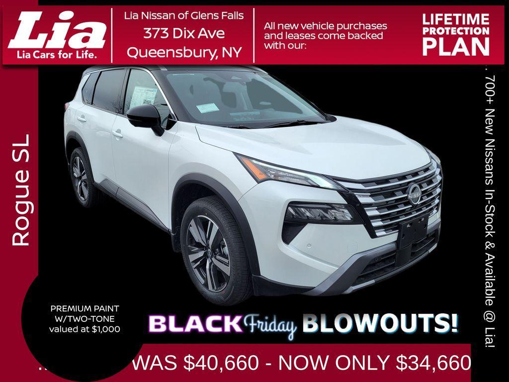 new 2025 Nissan Rogue car, priced at $34,660