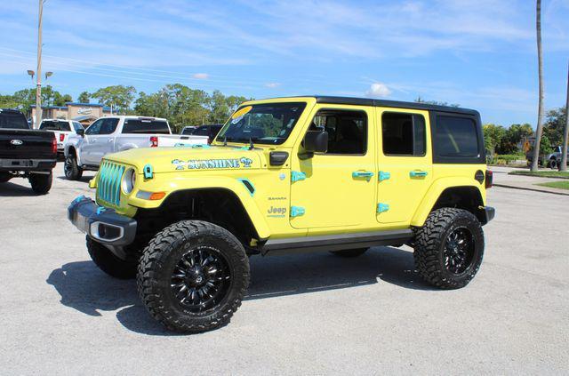 used 2022 Jeep Wrangler Unlimited 4xe car, priced at $39,995